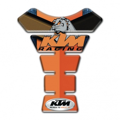 KTM Tank Protector Design with Orange Nuances Decoration 