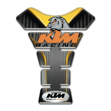KTM Tank Guard Pads Anti Slip Sticker with Animation Dog Logo 