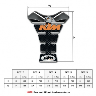 KTM Tank Fuse Animation Logo with racing Motive 