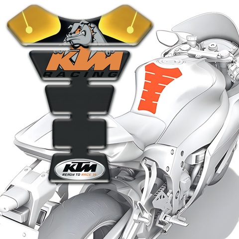 KTM Tank Pad Protector Animation Logo Racing Edition 