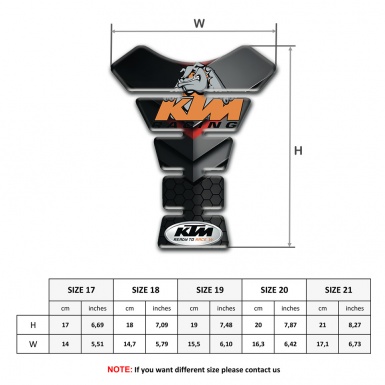 KTM Tank Protector High-Quality Variant 