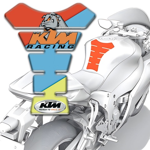 KTM Tank Guard Pads Fresh Colors Variant 