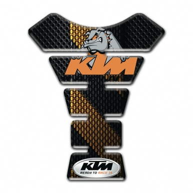 KTM Tank Fuse Version with Black Brown Decoration 