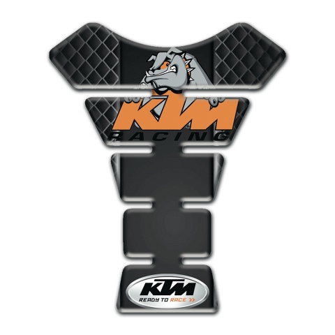 KTM Tank Pad Motorbike Dark Mesh Motive 