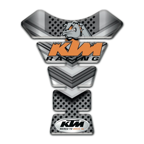 KTM Tank Guard Pads Cartoon Dog Logo 