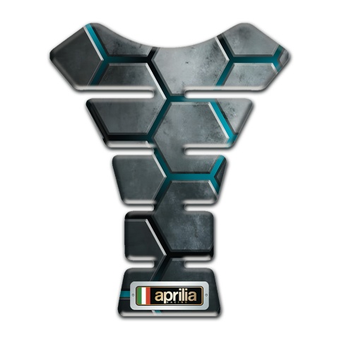 Aprilia Tank Fuse Turquoise Design Chanels  