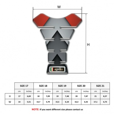 Aprilia Tank Fuse High-Quality Print 