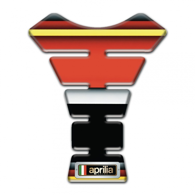 Aprilia Tank Pad Motorbike Colorful Lines Decoration 