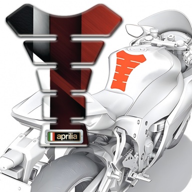 Aprilia Tank Protector Silicone Sticker with High End Design 