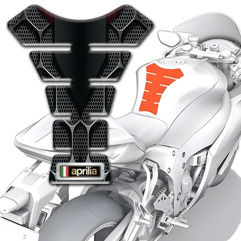 Aprilia Tank Pad Motorbike Unique 3D Design 