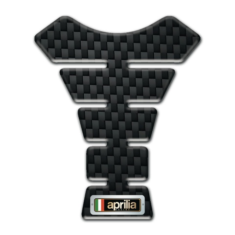 Aprilia Tank Pad Protector Black fibers Decign 