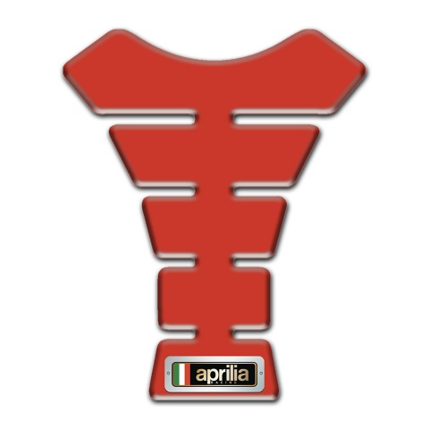 Aprilia Tank Pad Motorbike Red Design 