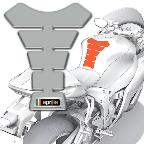 Aprilia Tank Pad Protector Gray Design 