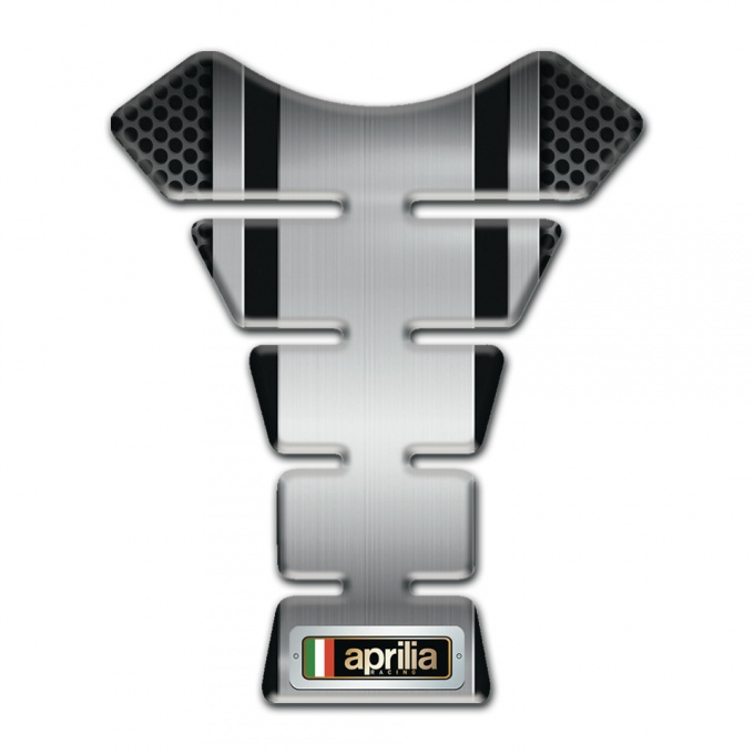 Aprilia Tank Pad Motorbike Center Metal Panel Design 