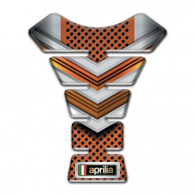 Aprilia Tank Protector Copper Gray Descoration 