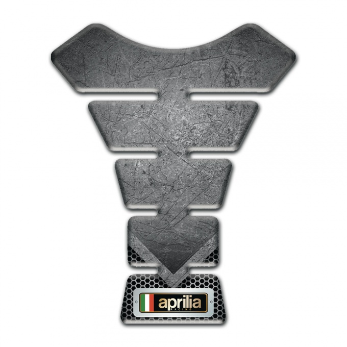 Aprilia Tank Pad Protector Scratched Plate Design 