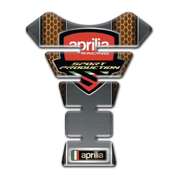 Aprilia Tank Fuse Copper Honecomb Motive Sport Production Logo 