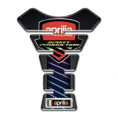 Aprilia Tank Protector Neon Lines Decoration Sport Production Logo 