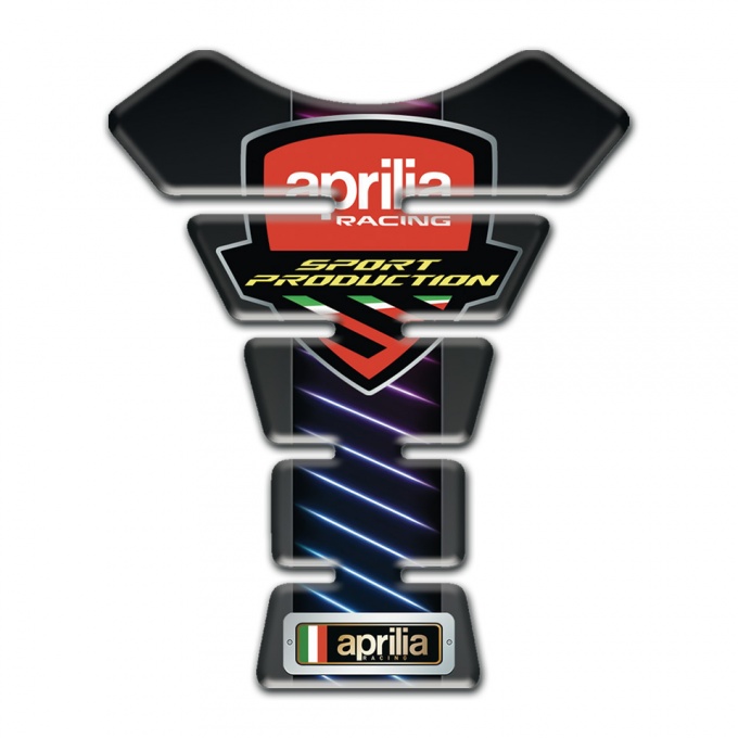 Aprilia Tank Protector Neon Lines Decoration Sport Production Logo 