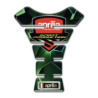 Aprilia Tank Fuse Green Diamond Effect 