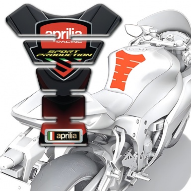 Aprilia Tank Protector Premium Quality Version withRacing Logo Edition 