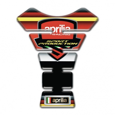 Aprilia Tank Pad Motorbike Colorful Patterns and Racing Logo Design 