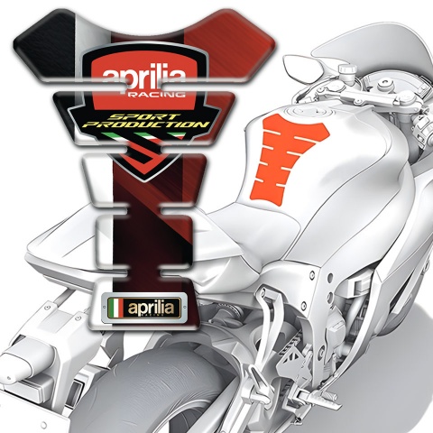 Aprilia Tank Protector High-Quality  Model with Sport Production Logo Style 