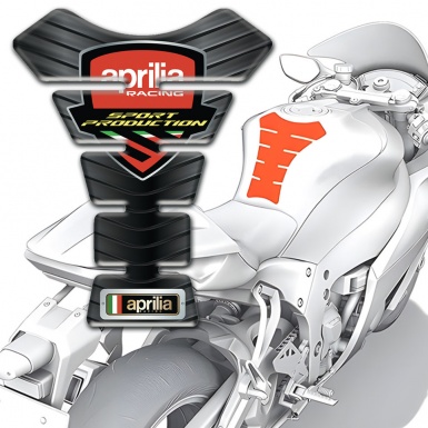 Aprilia Tank Fuse Rubber Effect Edition 