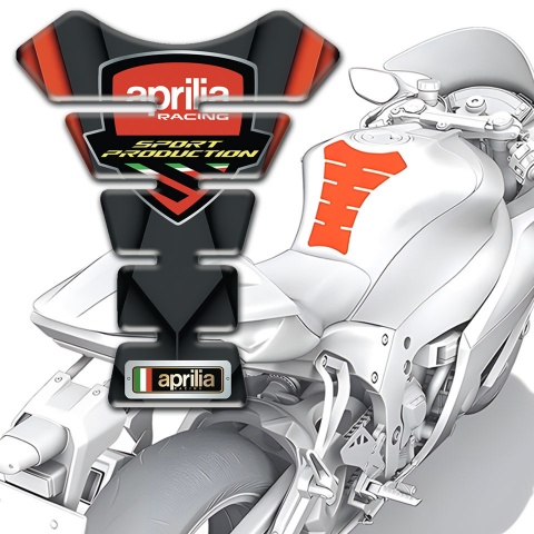 Aprilia Tank Protector Racing Edition Sport Production Logo 