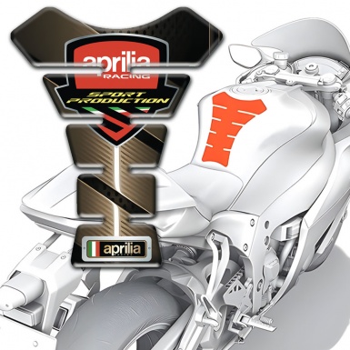 Aprilia Tank Pad Protector Bronze Edition 
