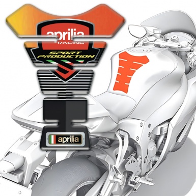 Aprilia Tank Fuse Sport Production Anti Slip Sticker
