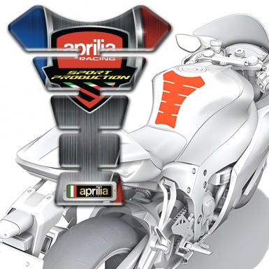 Aprilia Tank Guard Pads Racing Edition Sport Production Style 