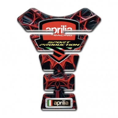 Aprilia Tank Protector Red Spioder Web Type 
