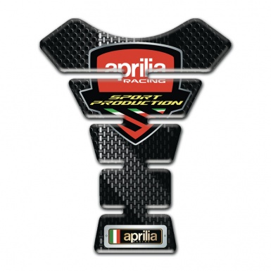 Aprilia Tank Protector Black Gray Decoration 