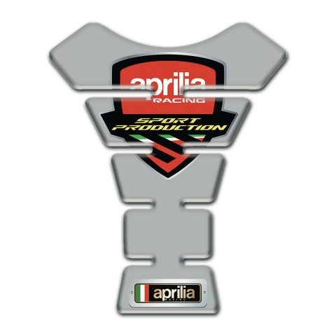 Aprilia Tank Guard Pads Gray Print