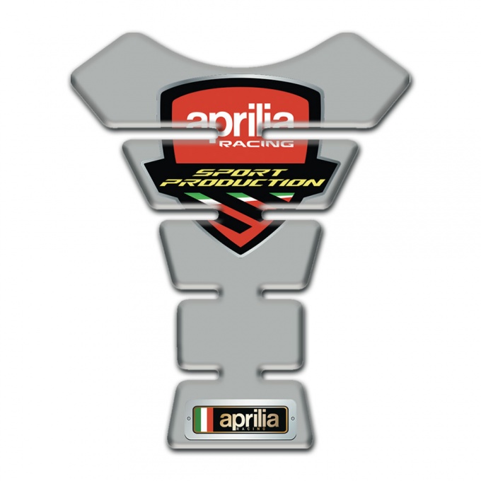 Aprilia Tank Guard Pads Gray Print