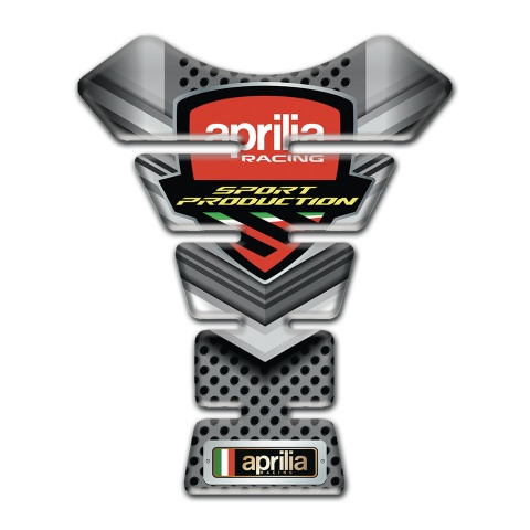 Aprilia Tank Guard Pads Gray Details Decoration 