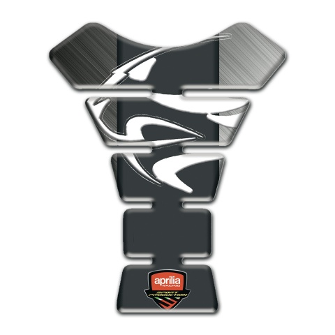 Aprilia Tank Protector Matte Base White Logo 