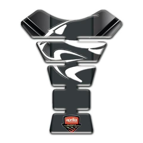 Aprilia Tank Protector Chromed Base Tiger Head Logo 