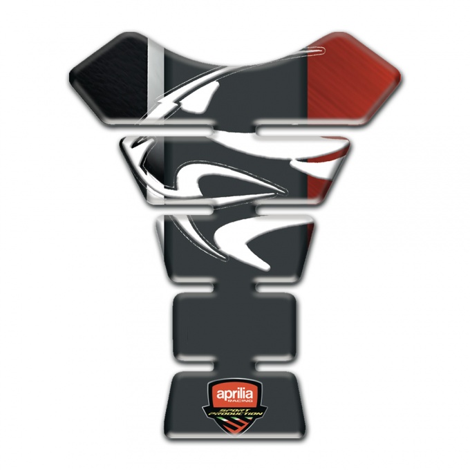 Aprilia Tank Pad Motorbike Silicone Sticker Tiger Head Logo Style 