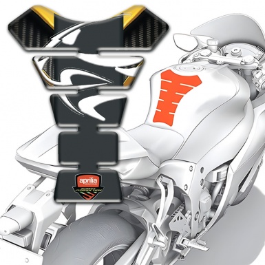 Aprilia Tank Fuse High-Quality Model with Tiger Head logo 