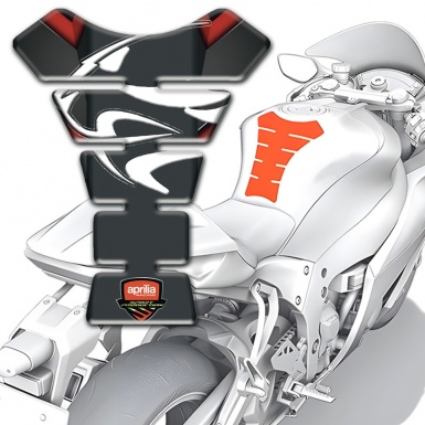 Aprilia Tank Guard Pads Tiger Head Style 