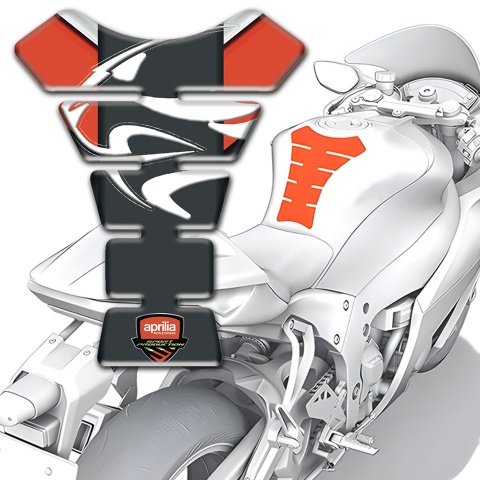 Aprilia Tank Pad Protector High End Vision with Tiger Head Logo 