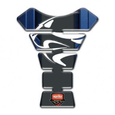 Aprilia Tank Pad Motorbike dark Blue Background Decoration