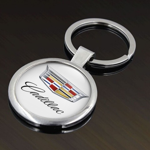 Avalanche Metal Key Ring White Pearl Color Logo Edition