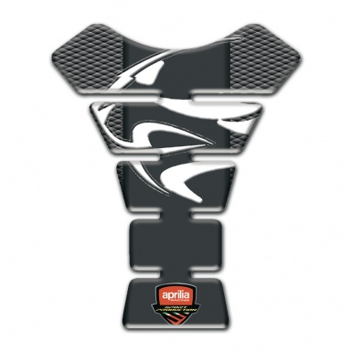 Aprilia Tank Guard Pads Gray Flackes Background 