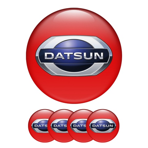 Datsun   Silicone Stickers Center Hub Sport Desing