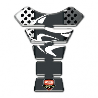 Aprilia Tank Guard Pads Perforated Background Effect 