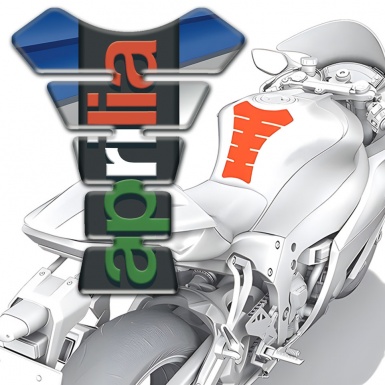 Aprilia Tank Guard Pads Colorful version 