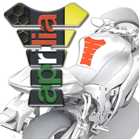 Aprilia Tank Protector Premium Quality with Colorful Logo 